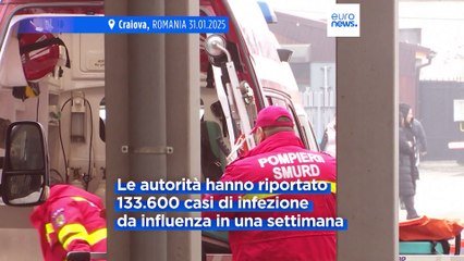Romania, allarme per l'aumento dei casi di influenza per tre settimane consecutive