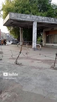 Old petrol pump near Lahore railway station