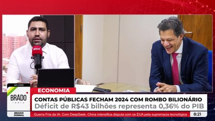 ROMBO BILIONÁRIO! LULA TERMINOU 2024 COM DÉFICIT DE R$ 43 BILHÕES NAS CONTAS PÚBLICAS