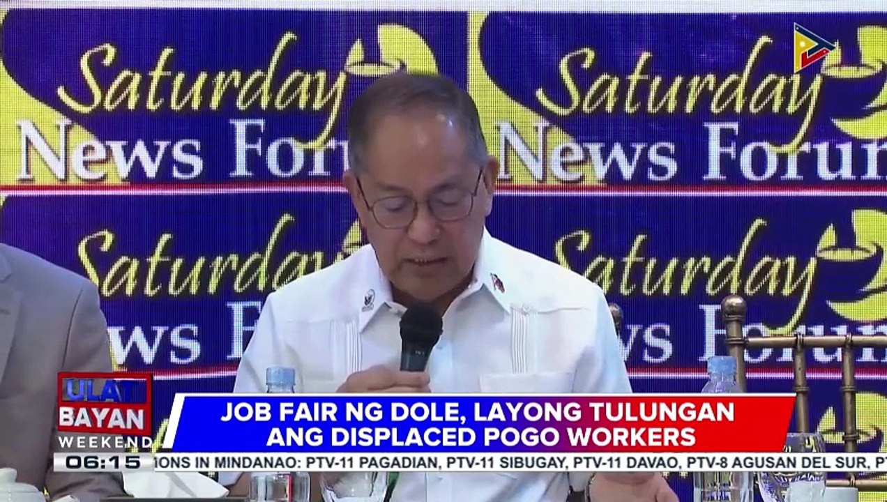 DOLE, muling tiniyak na handa silang umalalay sa mga dating POGO workers na nawalan ng trabaho
