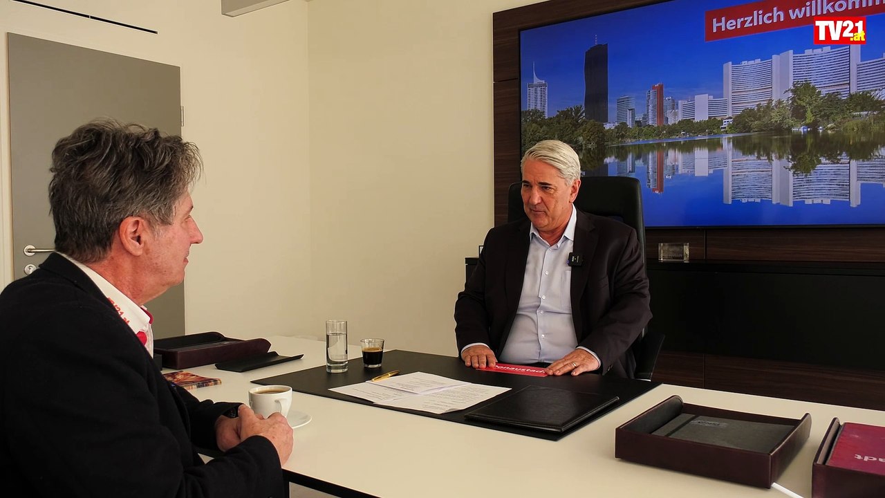 Neujahrsgespräche 2025 - Ernst Nevrivy Bezirksvorsteher Wien Donaustadt