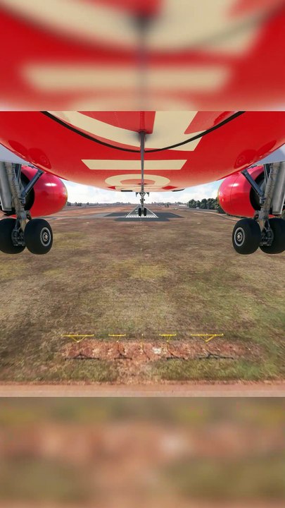Beautiful Landing Air India A320neo at Darwin International Airport (YPDN), Darwin, Australia