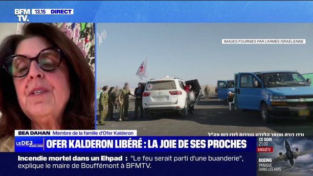 Un vrai soulagement : une proche d'Ofer Kalderon témoigne après la libération de l'otage Franco-Israélien