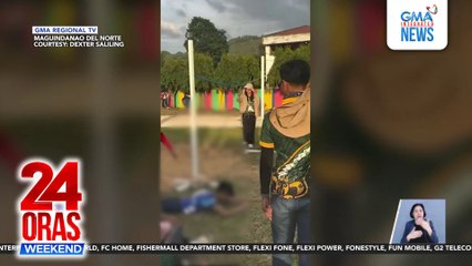 Student athlete, hinimatay nang tumama ang ulo at balikat sa high jump | 24 Oras Weekend