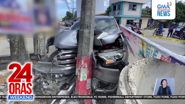 Negosyante, patay matapos pagbabarilin; sinasakyang SUV, sumalpok sa poste | 24 Oras Weekend