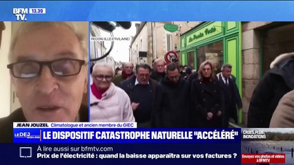 Inondations: "Ce type d'évènement risque de se répéter fréquemment", déclare Jean Jouzel, climatologue