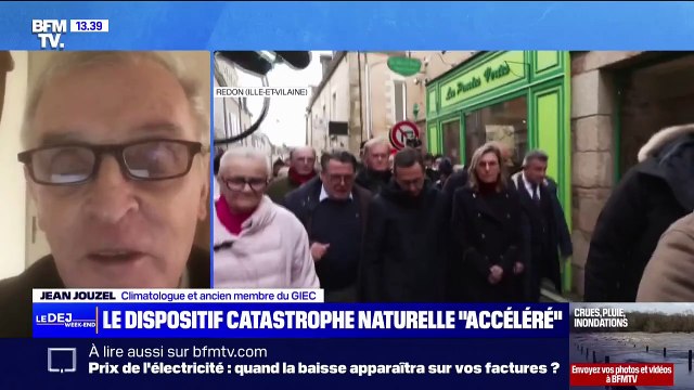 Inondations: Ce type d'évènement risque de se répéter fréquemment , déclare Jean Jouzel, climatologue