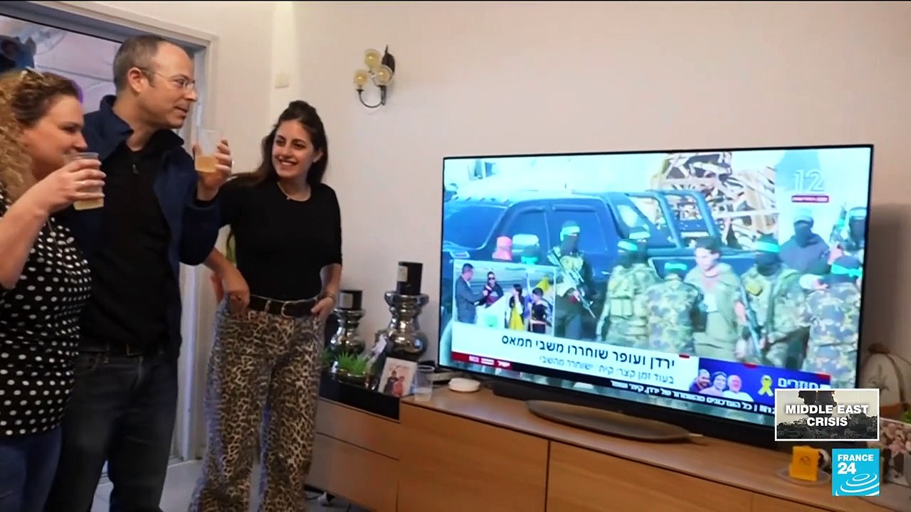 Israel and Hamas exchange hostages, prisoners