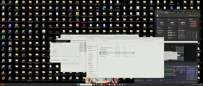 2025-02-01 14-14-06.mp4 - level up mario's minigame mayhem the great pyramid of goomba speedrun any% death ilcuded, first boot and finish included, checkpoints and infinite lives included, no green coins, no cheats, windows version