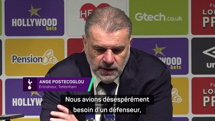 Postecoglou sur Danso : "Il a toutes les qualités que nous recherchons"