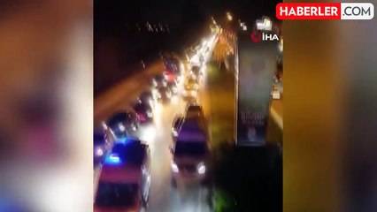 Yalova'da Alkollü Sürücü Minibüse Çarptıktan Sonra Takla Attı