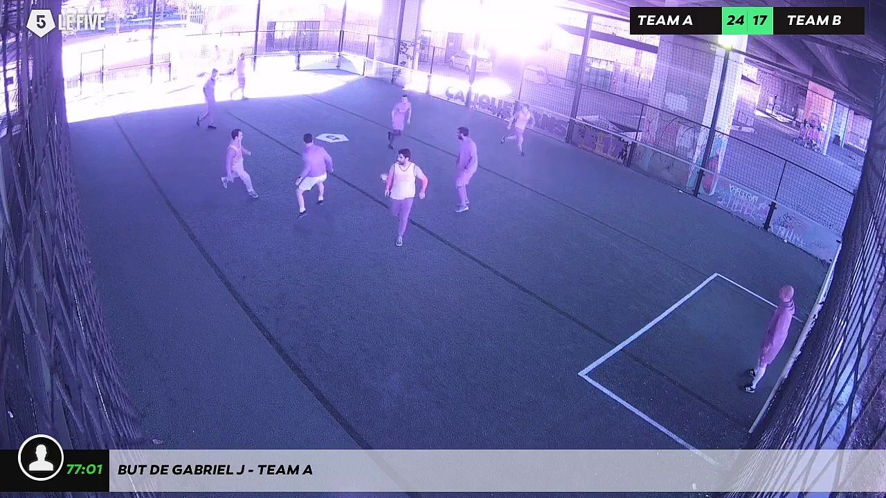 But de Gabriel J - Team A