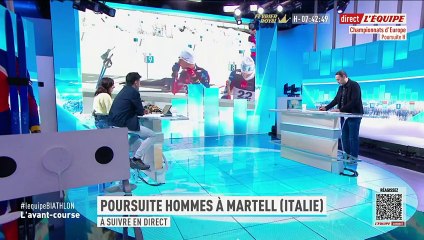 L'avant course de la poursuite messieurs de Martell-Val Martello - Biathlon - Championnat d'Europe