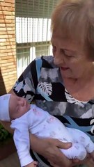 La mamá de Marley conoció a su nueva nieta Milenka