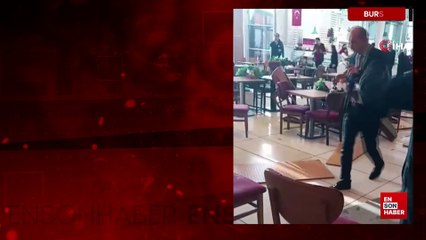 Bursa'da Korupark AVM'de tavan çöktü