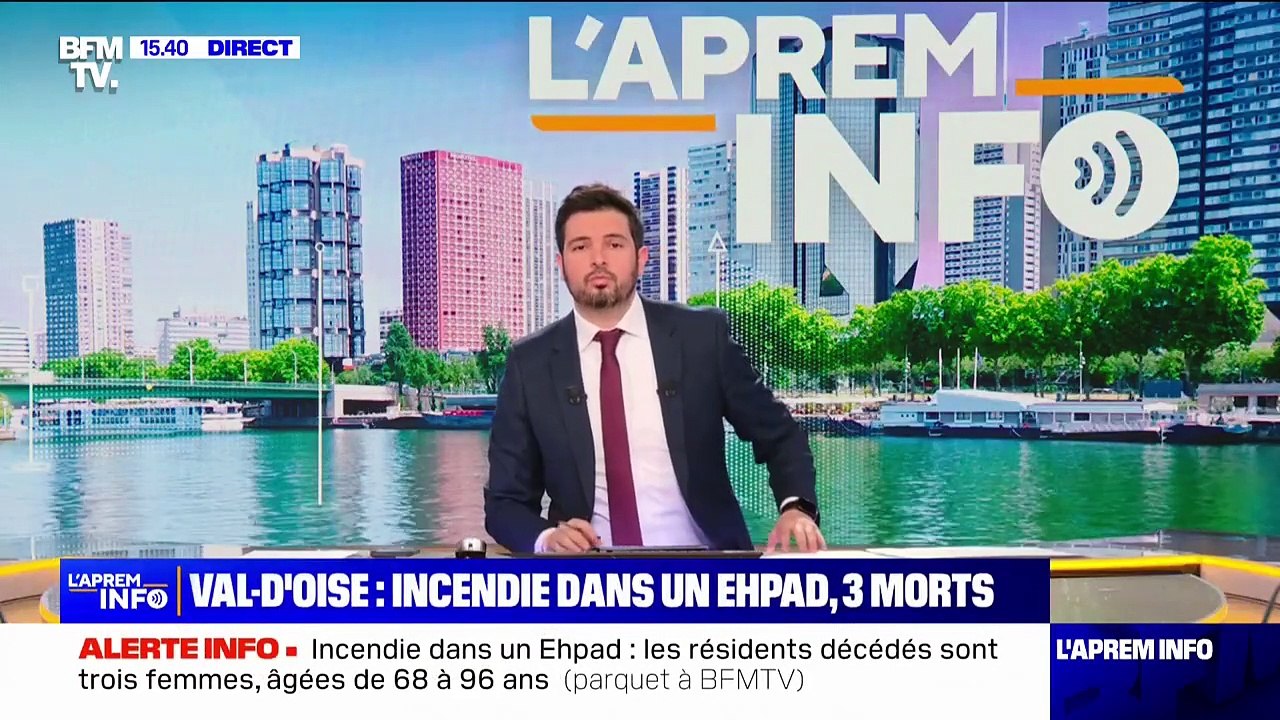Val-d'Oise: ce que l'on sait de l'incendie qui a fait 3 morts dans un Ehpad de Bouffémont