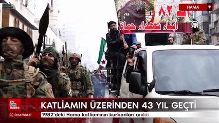 1982’deki Hama katliamının kurbanları anıldı