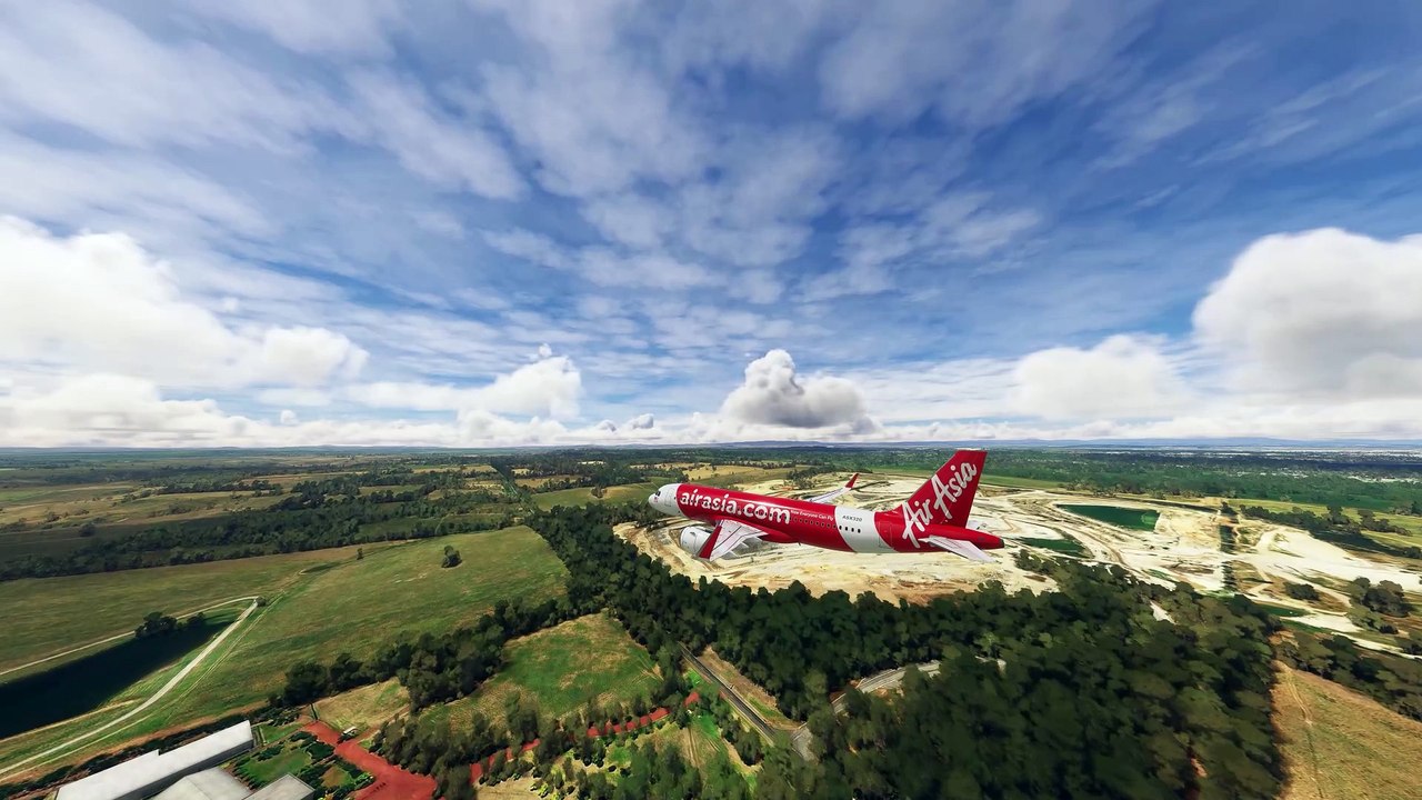 Breathtaking Takeoff Air Asia A320neo at Melbourne Airport (YMML), Melbourne, Australia