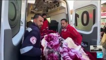 Sick and wounded children cross to Egypt for treatment