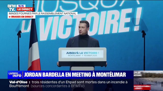 Libération d'Ofer Kalderon: Nous lui souhaitons un bon retour parmi les siens , affirme Jordan Bardella (RN)