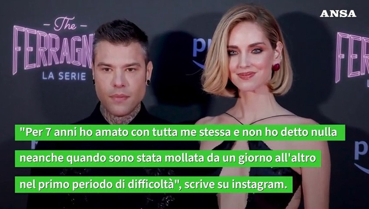 "Io tradita dal primo giorno", lo sfogo di Chiara Ferragni