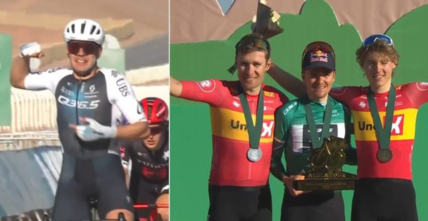 Cycling - AlUla Tour 2025 - Stage 5 Extended Highlights... perfect day for Q36.5, Moschetti wins and Pidcock crowned