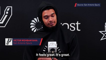 All-Star call-up 'not too early', insists Wembanyama