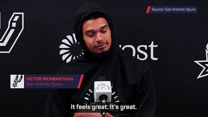 All-Star call-up 'not too early', insists Wembanyama