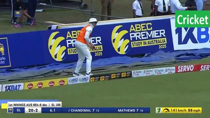Sri Lanka vs Australia 1st Test Day 4 Highlights 2025