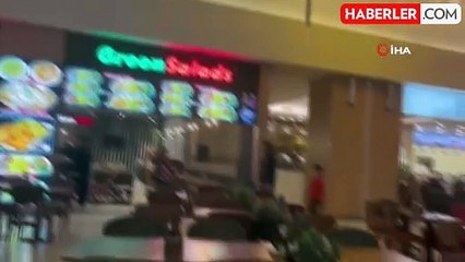 Korupark AVM'de Tavan Çöktü, Paniğe Neden Oldu