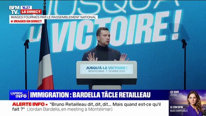 Le meeting de Jordan Bardella, président du Rassemblement national, à Montélimar en intégralité