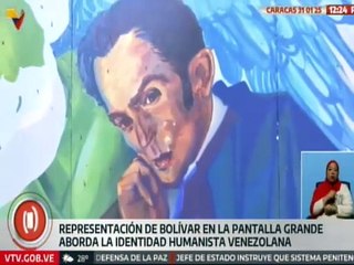 Centro de Estudios de Caracas apertura cátedra que honra al Libertador Bolívar en la gran pantalla