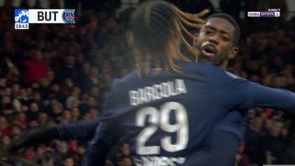 Ligue 1 : Sur un service de Barcola, Dembélé débloque la situation pour le PSG