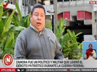 Se conmemoran 208 años del natalicio de Ezequiel Zamora quien es sinónimo de lucha por la soberanía
