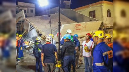Continúa inspección de edificio tras derrumbe en La Romana