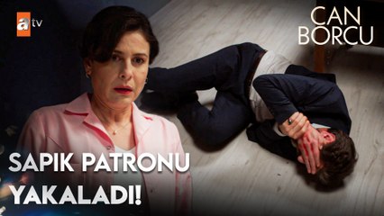 Handan, patronun gözünü çıkardı! - Can Borcu 7. Bölüm