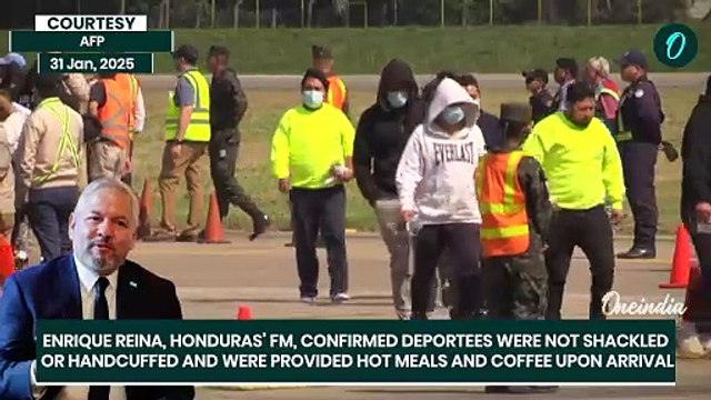 Trump’s Immigration Crackdown | Deportation Flight With 72 Migrants Lands in Honduras | Watch