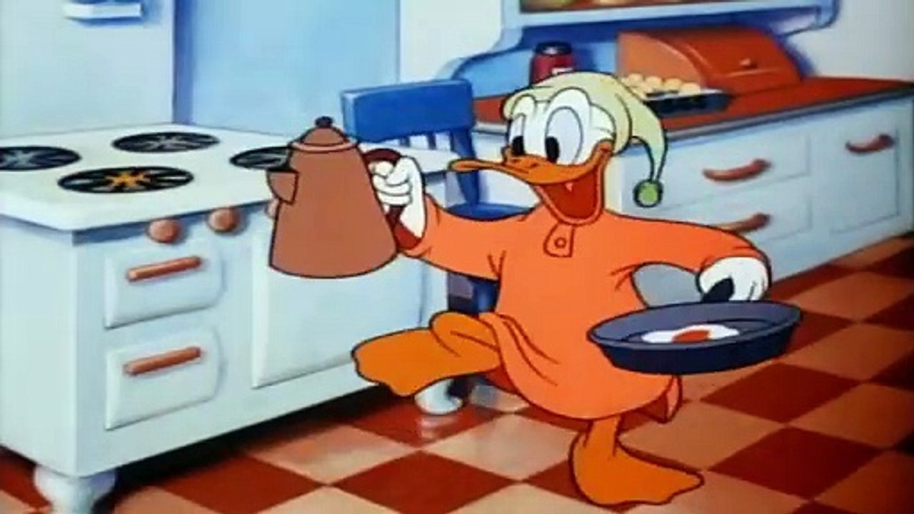 Donald Duck Cartoons 49 - Donald's Off Day (1944) |When Donald's got the day off
