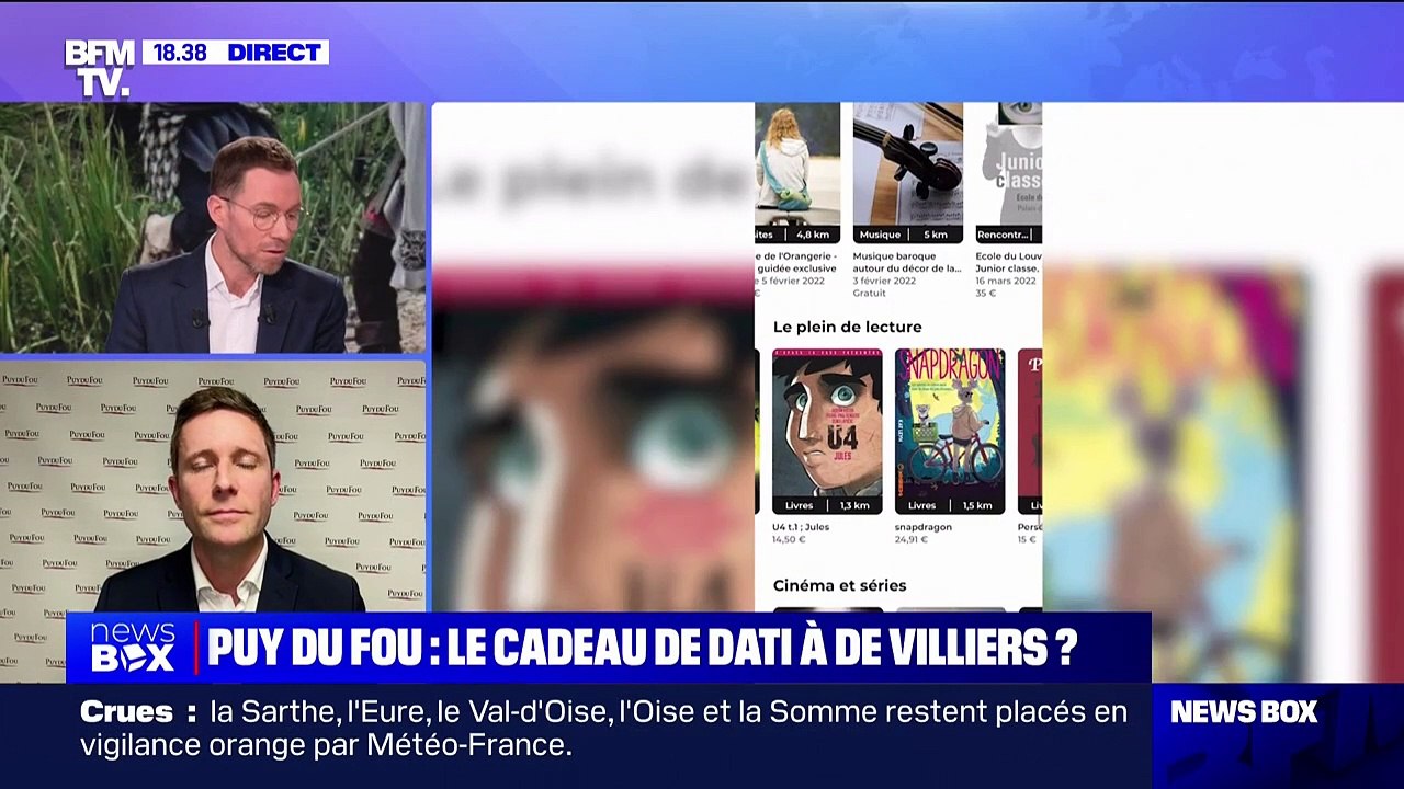 Puy du Fou accessible avec le Pass Culture: "Il faut d'abord voir nos spectacles avant de les critiquer", défend Nicolas de Villiers
