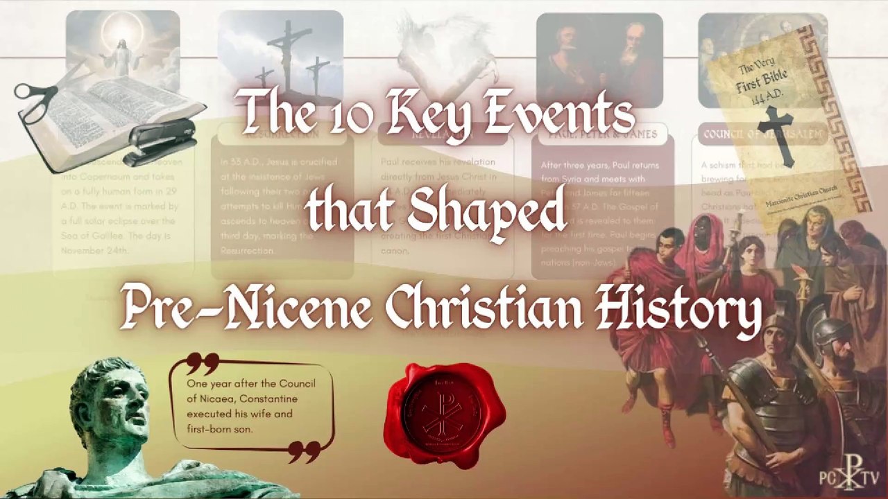 The TEN Key Events that Shaped Pre-Nicene Christian History
