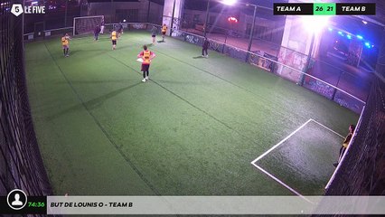 But de Lounis O - Team B