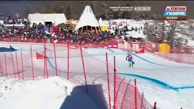 Duplessis Kergomard se classe deuxième - Skicross - CM (H) - Veysonnaz