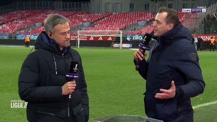 Ligue 1 - Luis Enrique : "J'espère pouvoir maintenir ce rythme"