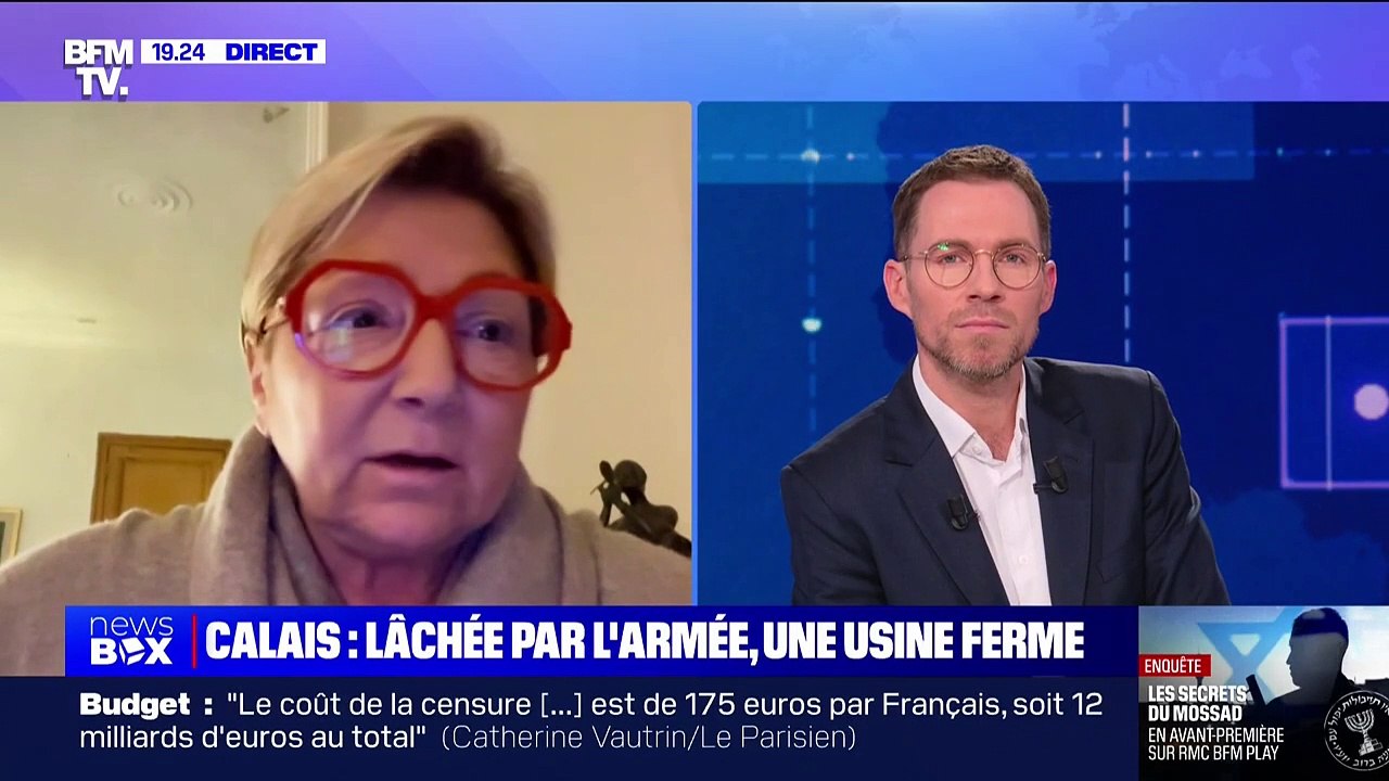 Natacha Bouchart, maire divers droite de Calais: "Nous venons de perdre, en moins de 18 mois, près de 400 emplois"