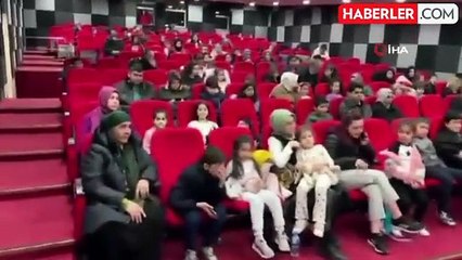 Bilecik'te Çocuklar Tatilde Sinema Keyfi Yaşadı