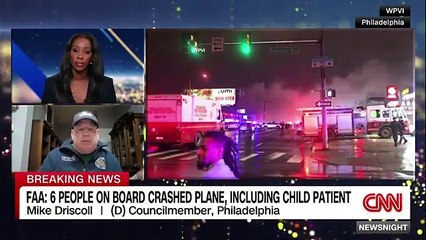 Medevac jet crashes in northeast Philadelphia neighborhood