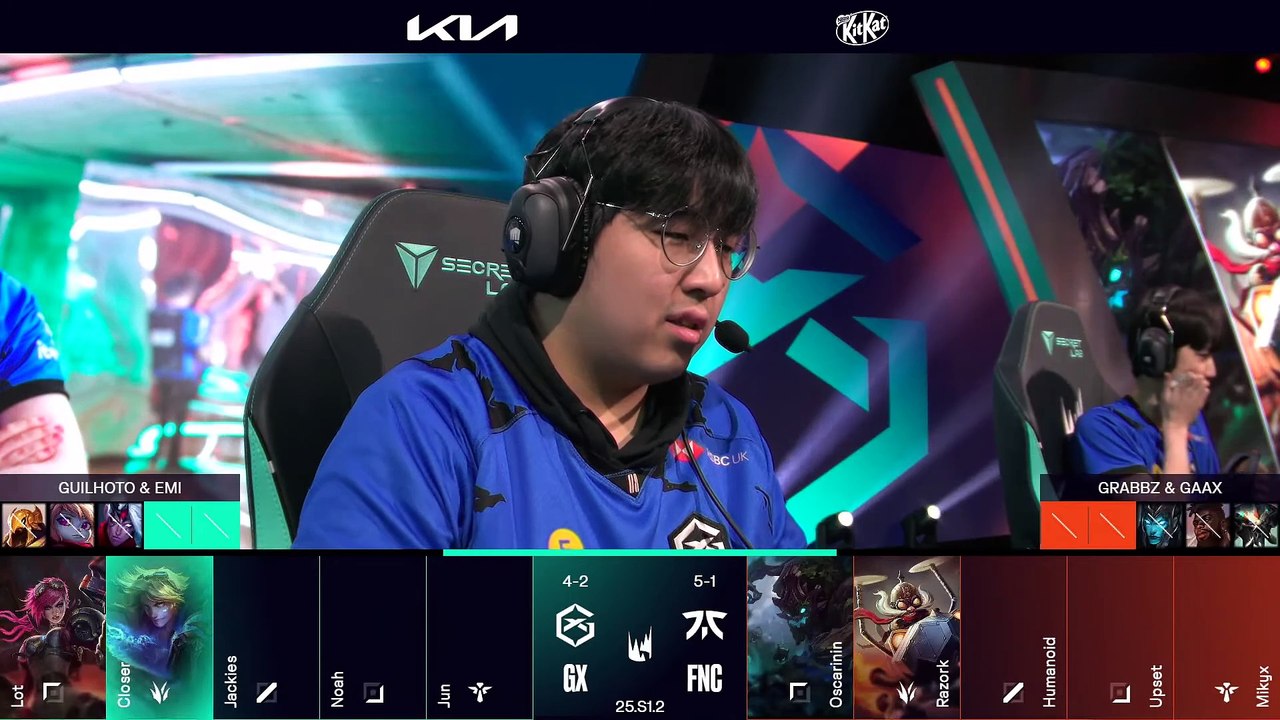GX v FNC | 2025 LEC Winter | Week 03 Day 01 | GIANTX vs Fnatic