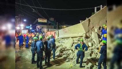 Se elevan a tres los muertos por derrumbe en La Romana