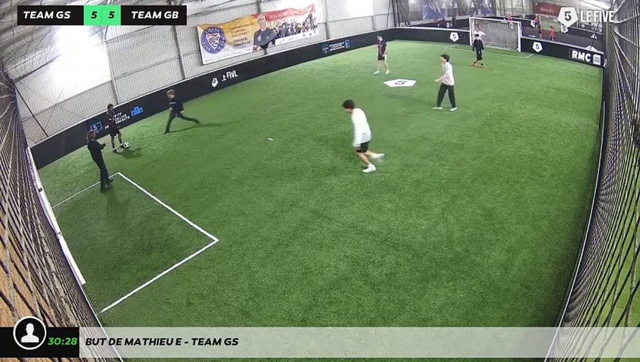 But de Mathieu E - Team GS