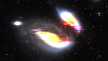 Twisted 'Taffy Galaxies' In Amazing Gemini North Telescope Image
